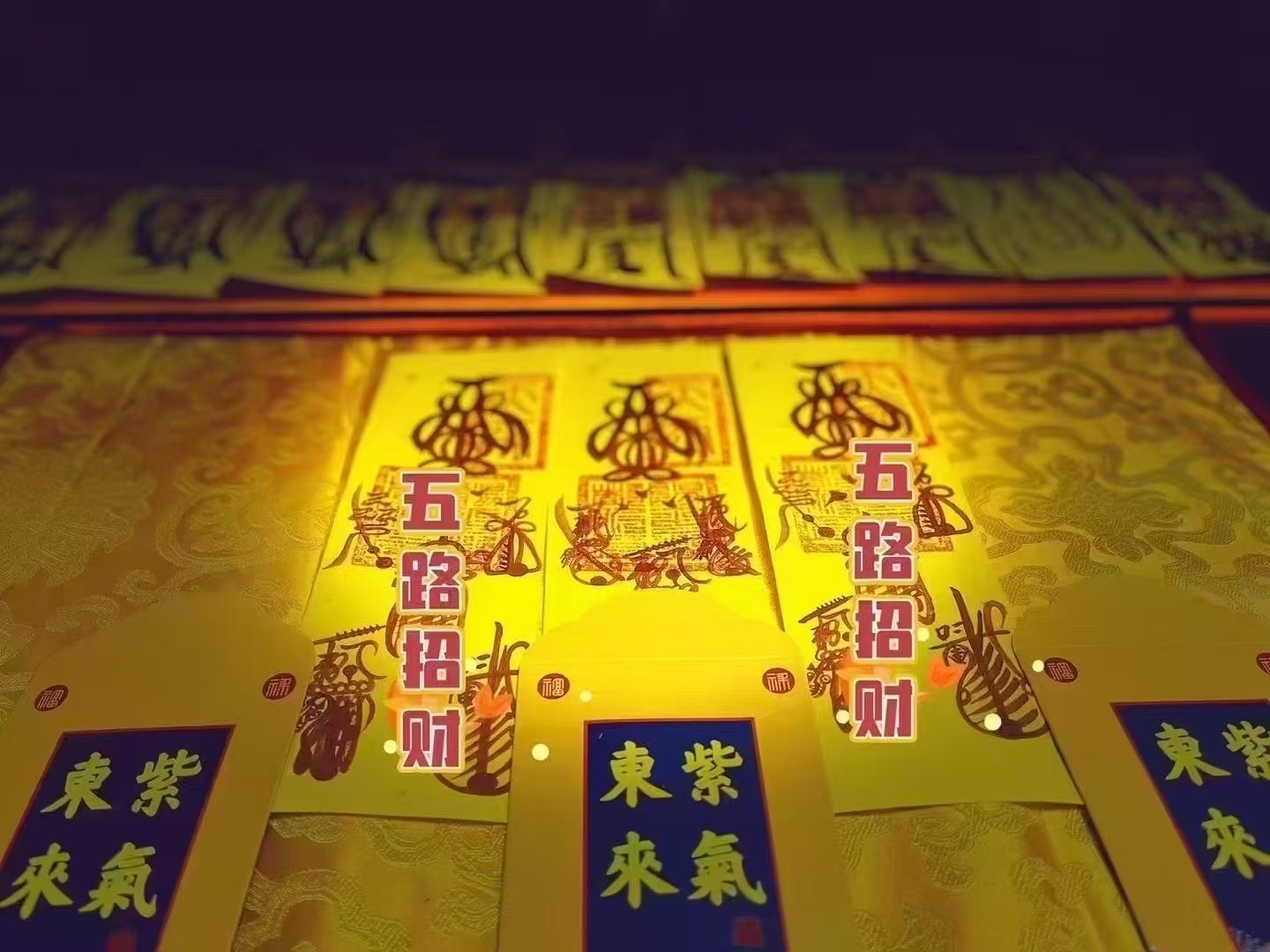 Taoist hand-painted talisman - Image 9